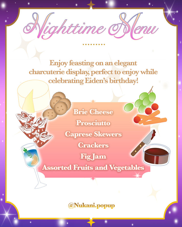 Nighttime Menu